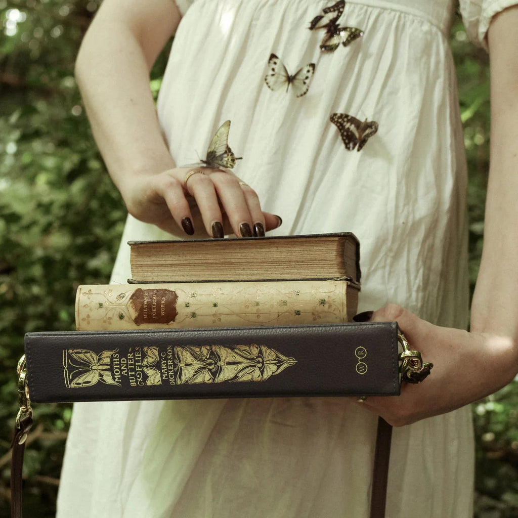 "Moths & Butterflies" crossbody tas