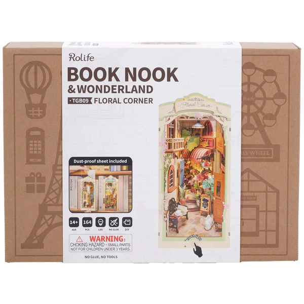 Book Nook "Floral Corner"