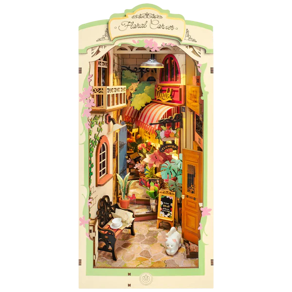 Book Nook "Floral Corner"