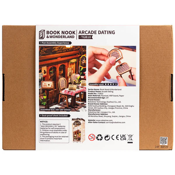 Book Nook "Arcade Dating"